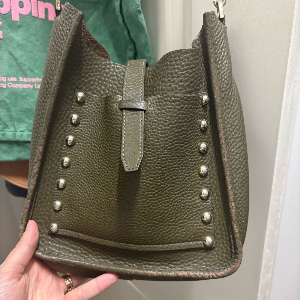 Rebecca Minkoff Small Unlined Feed Bag in Olive